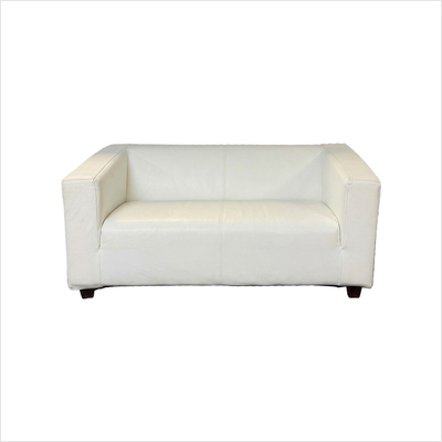 kunstleder couch 2er_front